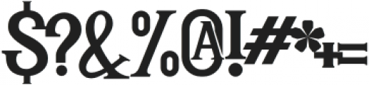 Washington DC Serif otf (400) Font OTHER CHARS