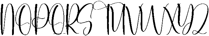 Washington Regular otf (400) Font UPPERCASE