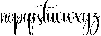 Washington Regular otf (400) Font LOWERCASE