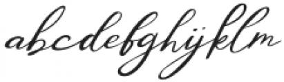 Washingtone Regular otf (400) Font LOWERCASE