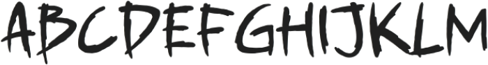 Wasted Punk otf (400) Font UPPERCASE
