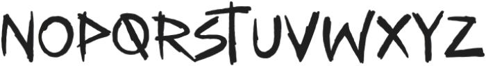 Wasted Punk otf (400) Font UPPERCASE