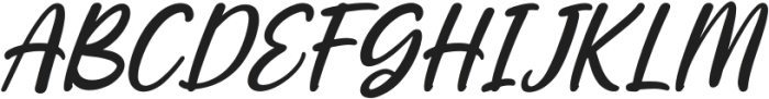 Wastelly Oteeqa Italic otf (400) Font UPPERCASE