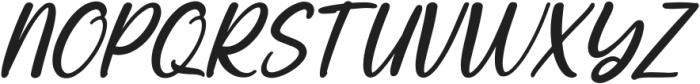Wastelly Oteeqa Italic otf (400) Font UPPERCASE