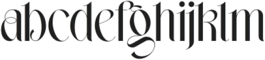 WastogiRegular otf (400) Font LOWERCASE