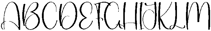 Water Regular otf (400) Font UPPERCASE