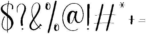 Water Regular otf (400) Font OTHER CHARS