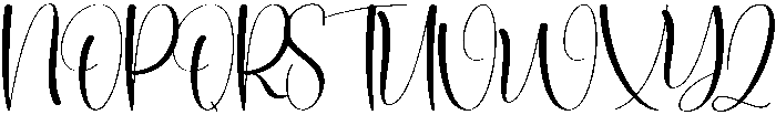 Water Regular otf (400) Font UPPERCASE