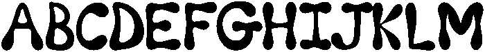 Water Splash Regular otf (400) Font UPPERCASE