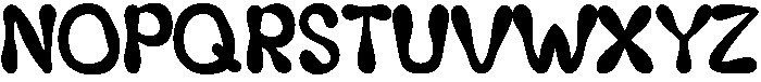 Water Splash Regular otf (400) Font UPPERCASE