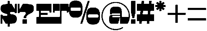 Waterbound Regular otf (400) Font OTHER CHARS
