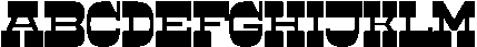 Waterbound Regular otf (400) Font UPPERCASE