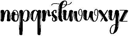 Watercolor Regular otf (400) Font LOWERCASE