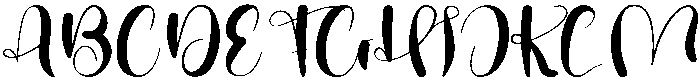 Watercolor Regular otf (400) Font UPPERCASE