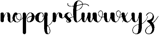 Watercolor Regular otf (400) Font LOWERCASE