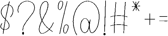 Watercolor Regular otf (400) Font OTHER CHARS