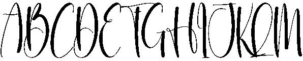Watercolor Regular otf (400) Font UPPERCASE