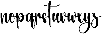 Watercolor Regular otf (400) Font LOWERCASE