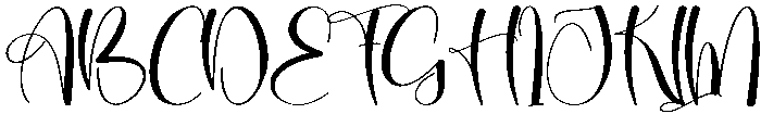 Waterfall Regular otf (400) Font UPPERCASE