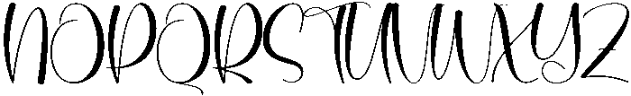 Waterfall Regular otf (400) Font UPPERCASE