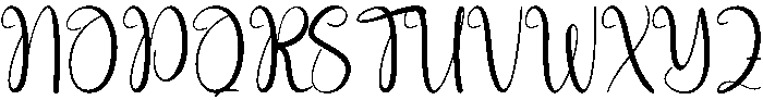 Watermelon Regular otf (400) Font UPPERCASE