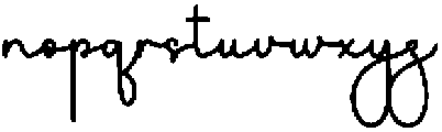 Watheve Regular otf (400) Font LOWERCASE
