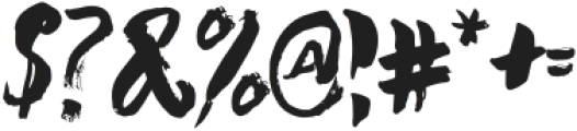 Wattels-Regular otf (400) Font OTHER CHARS