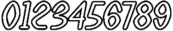 Wavag OutLine otf (400) Font OTHER CHARS