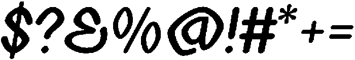Wavag Regular otf (400) Font OTHER CHARS