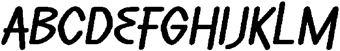 Wavag Regular otf (400) Font UPPERCASE