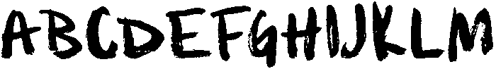 Waves Regular otf (400) Font UPPERCASE