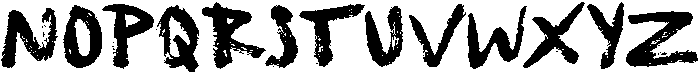 Waves Regular otf (400) Font LOWERCASE