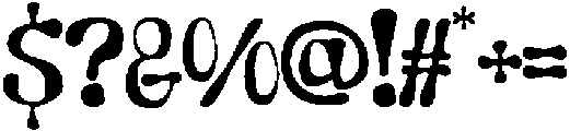 Wavy Inks Regular otf (400) Font OTHER CHARS