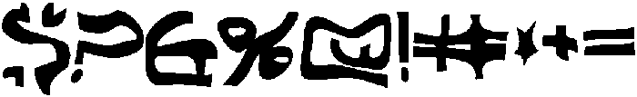 Wavy Stroke Regular otf (400) Font OTHER CHARS
