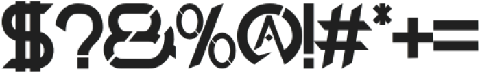 Waxaw-Regular otf (400) Font OTHER CHARS