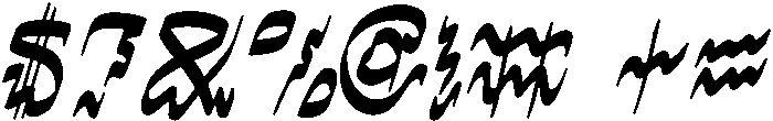 WaxyLOVE Regular otf (400) Font OTHER CHARS