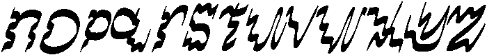 WaxyLOVE Regular otf (400) Font LOWERCASE