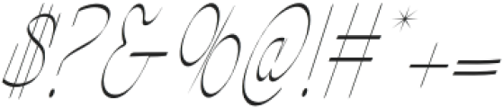 Wayfarer Display Italic otf (400) Font OTHER CHARS