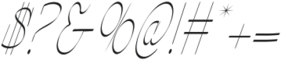 Wayfarer Display Italic ttf (400) Font OTHER CHARS