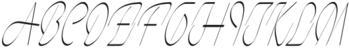 Wayfarer Display Italic ttf (400) Font UPPERCASE
