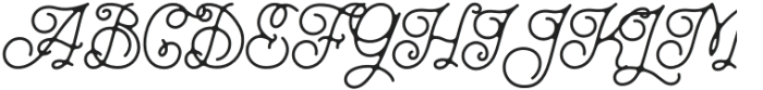 Wayfinder Regular otf (400) Font UPPERCASE