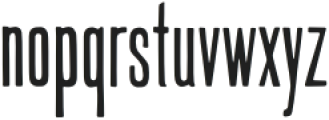 Waypost Regular otf (400) Font LOWERCASE