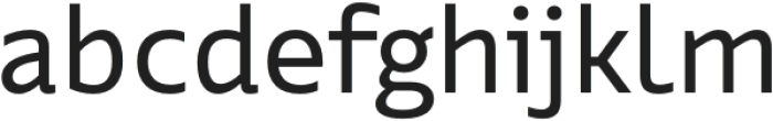 Ways Regular otf (400) Font LOWERCASE