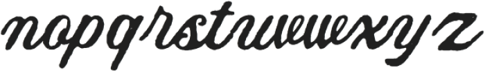 WaysideColorado Medium Script otf (500) Font LOWERCASE