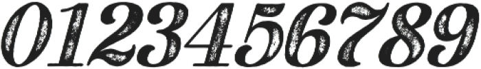 Waysider Stamp Oblique otf (400) Font OTHER CHARS