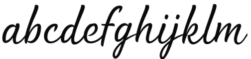 Waialua Light Font LOWERCASE