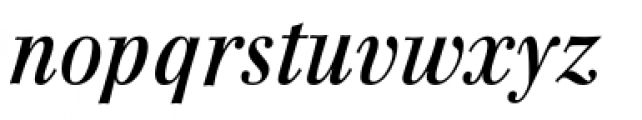 Walburn Italic Font LOWERCASE