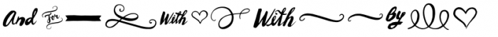 Wanderlust Letters Extras Font LOWERCASE