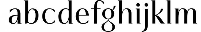 Wairel Modern Serif Family Font LOWERCASE