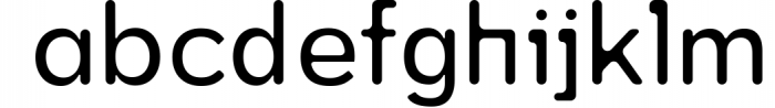 Walcot Modern Sans Serif Font 2 Font LOWERCASE